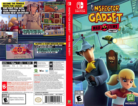 Inspector Gadget Mad Time Party