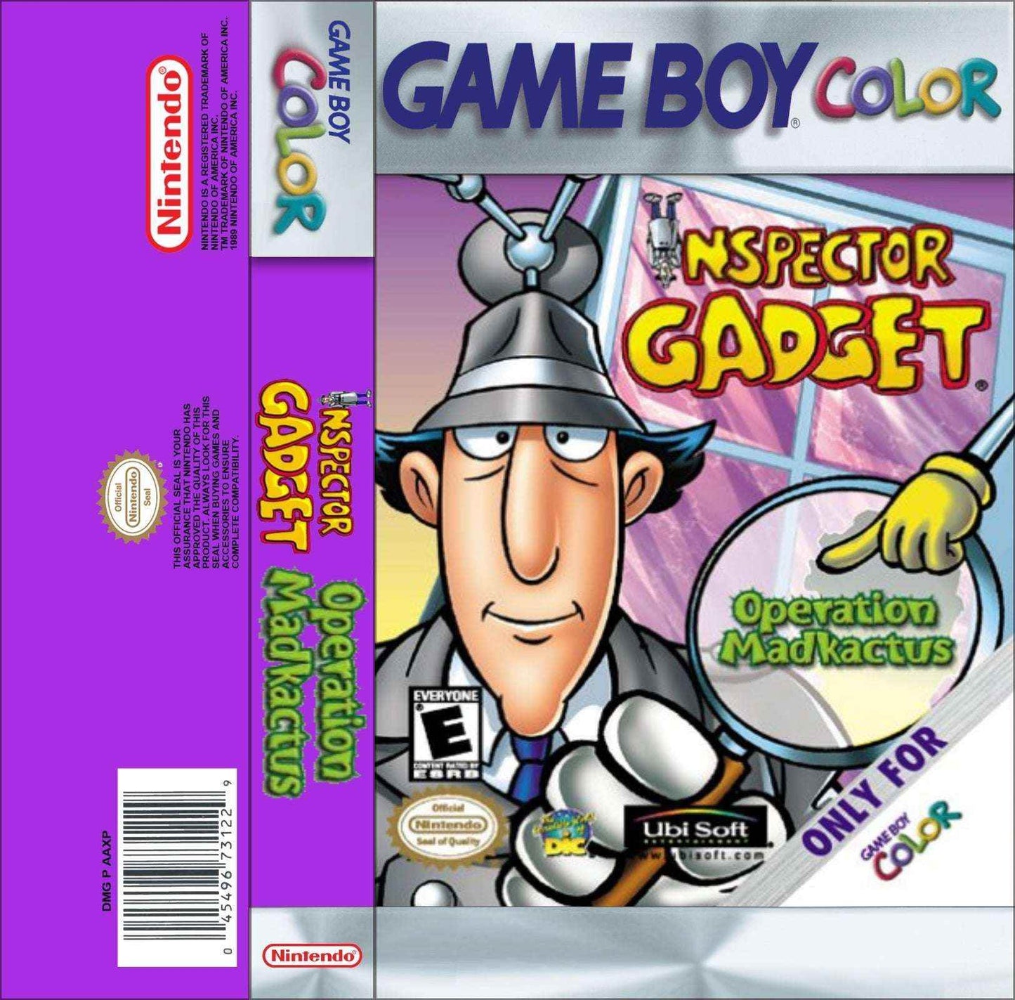 Inspector Gadget Operation Madkactus Cover Art - WOI Solutions