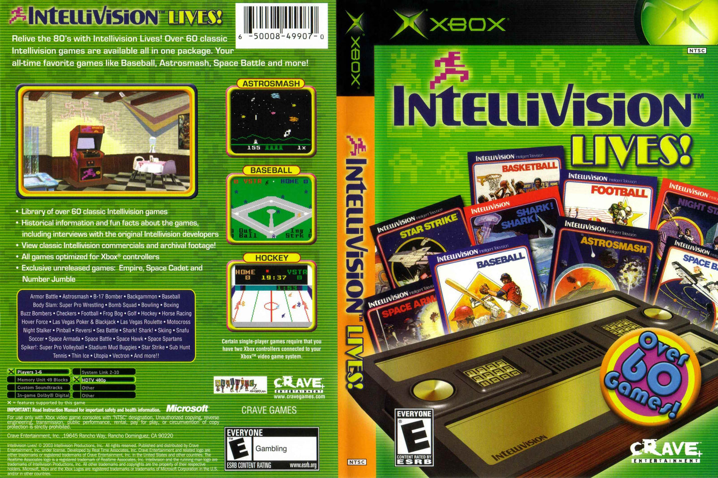 Intellivision Lives! Cover Art - WOI Solutions