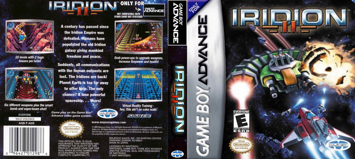 Iridion 2 Cover Art - WOI Solutions