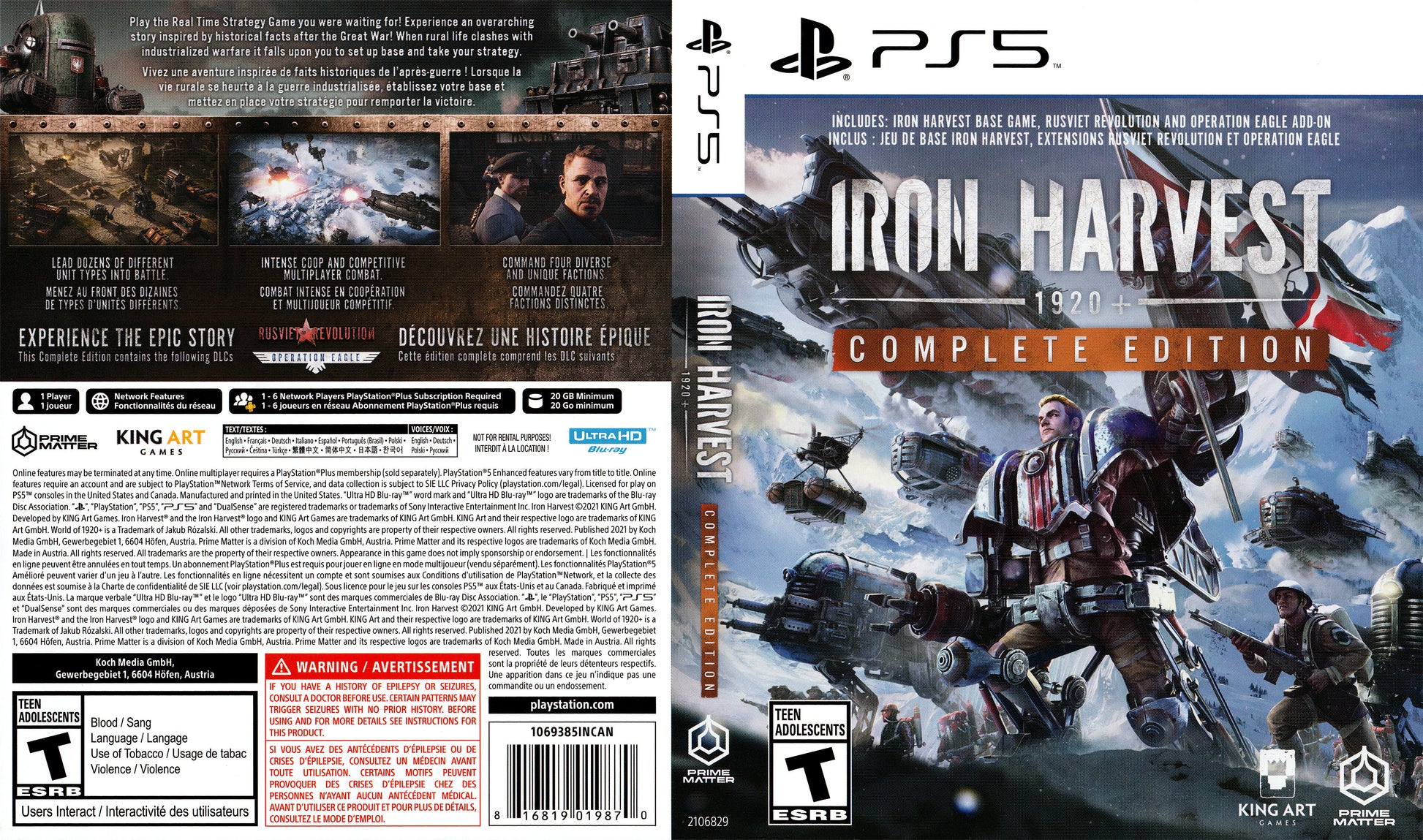 Iron Harvest 1920+ Complete Edition