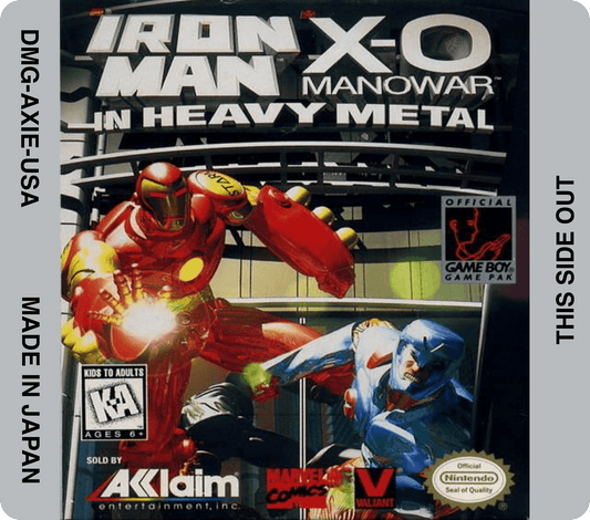 Iron Man X-O Manowar in Heavy Metal Cover Art - WOI Solutions