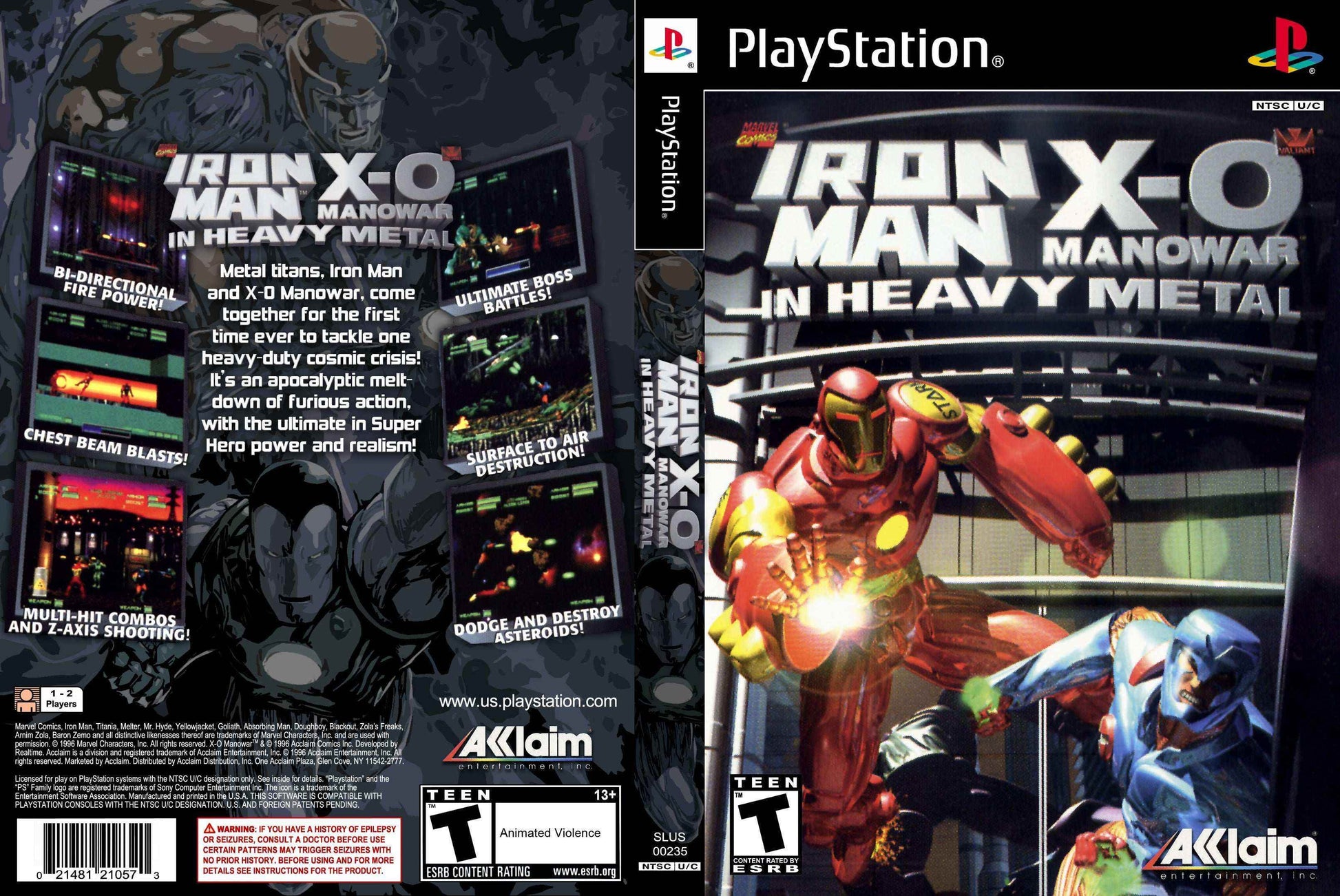 Iron Man X-O Manowar in Heavy Metal Cover Art - WOI Solutions