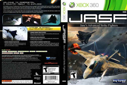 JASF Jane's Advanced Strike Fighters Cover Art - WOI Solutions