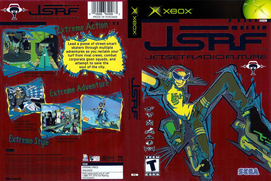 JSRF Jet Set Radio Future Cover Art - WOI Solutions