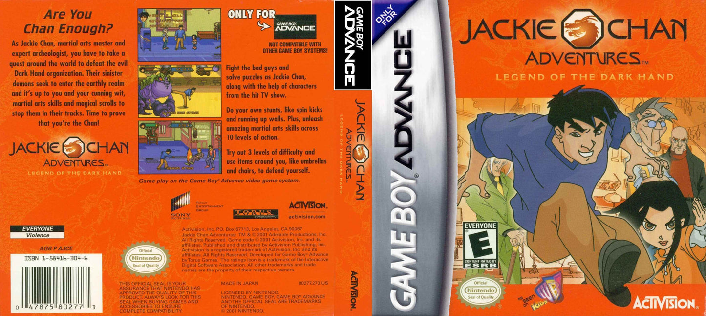 Jackie Chan Adventures Cover Art - WOI Solutions