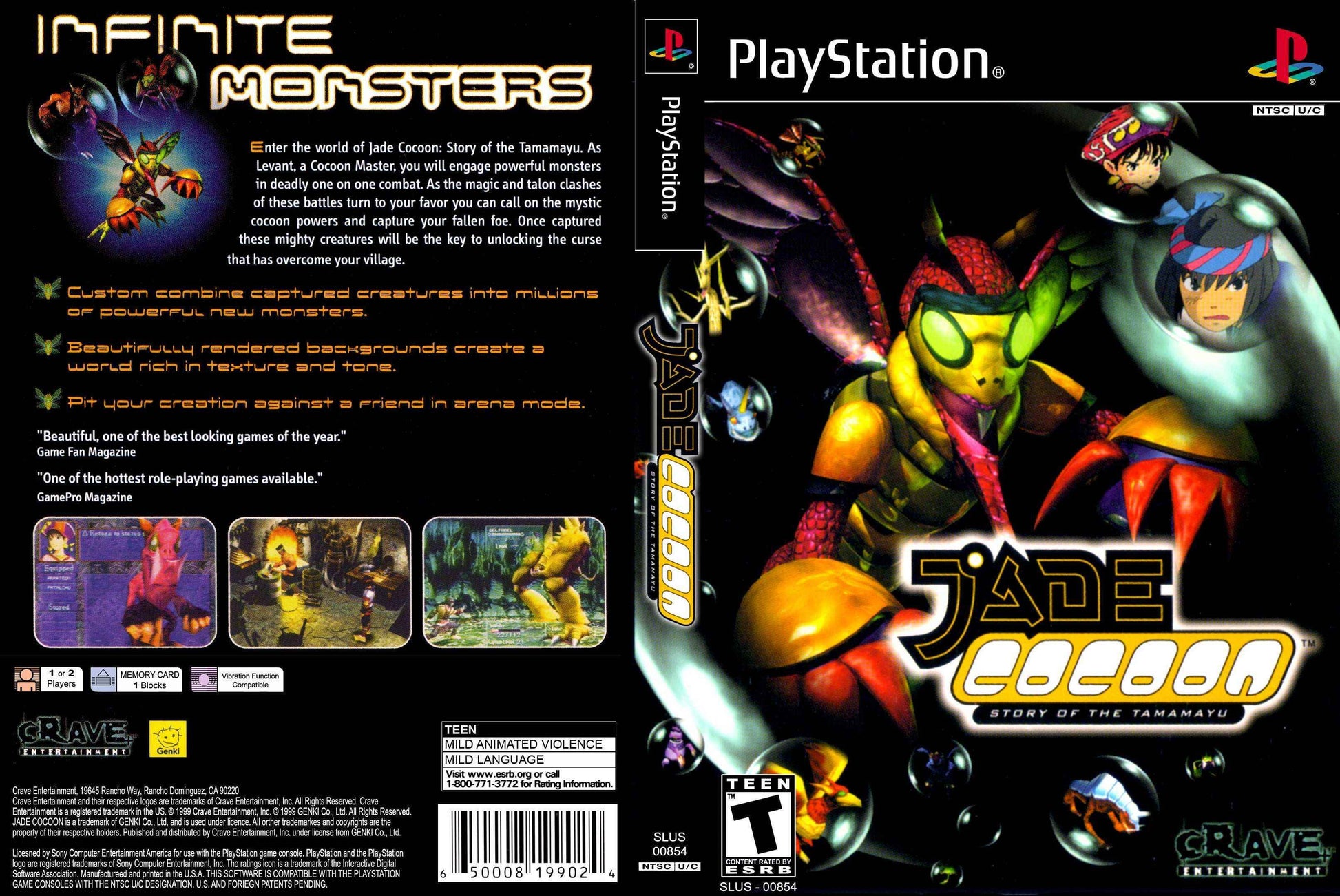 Jade Cocoon Cover Art - WOI Solutions