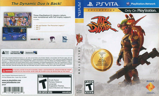Jak and Daxter Collection Cover Art - WOI Solutions