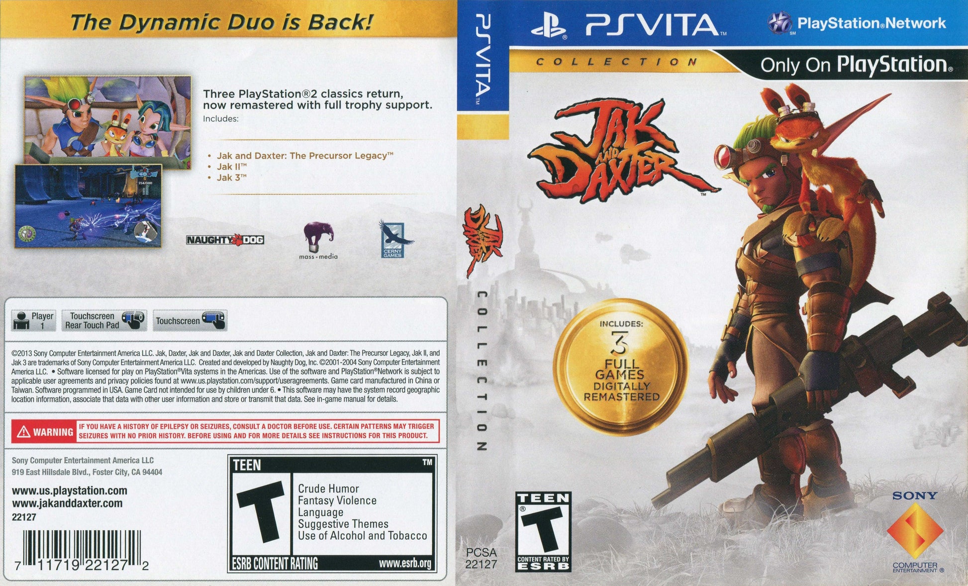 Jak and Daxter Collection