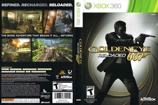 James Bond 007 GoldenEye Reloaded Cover Art - WOI Solutions