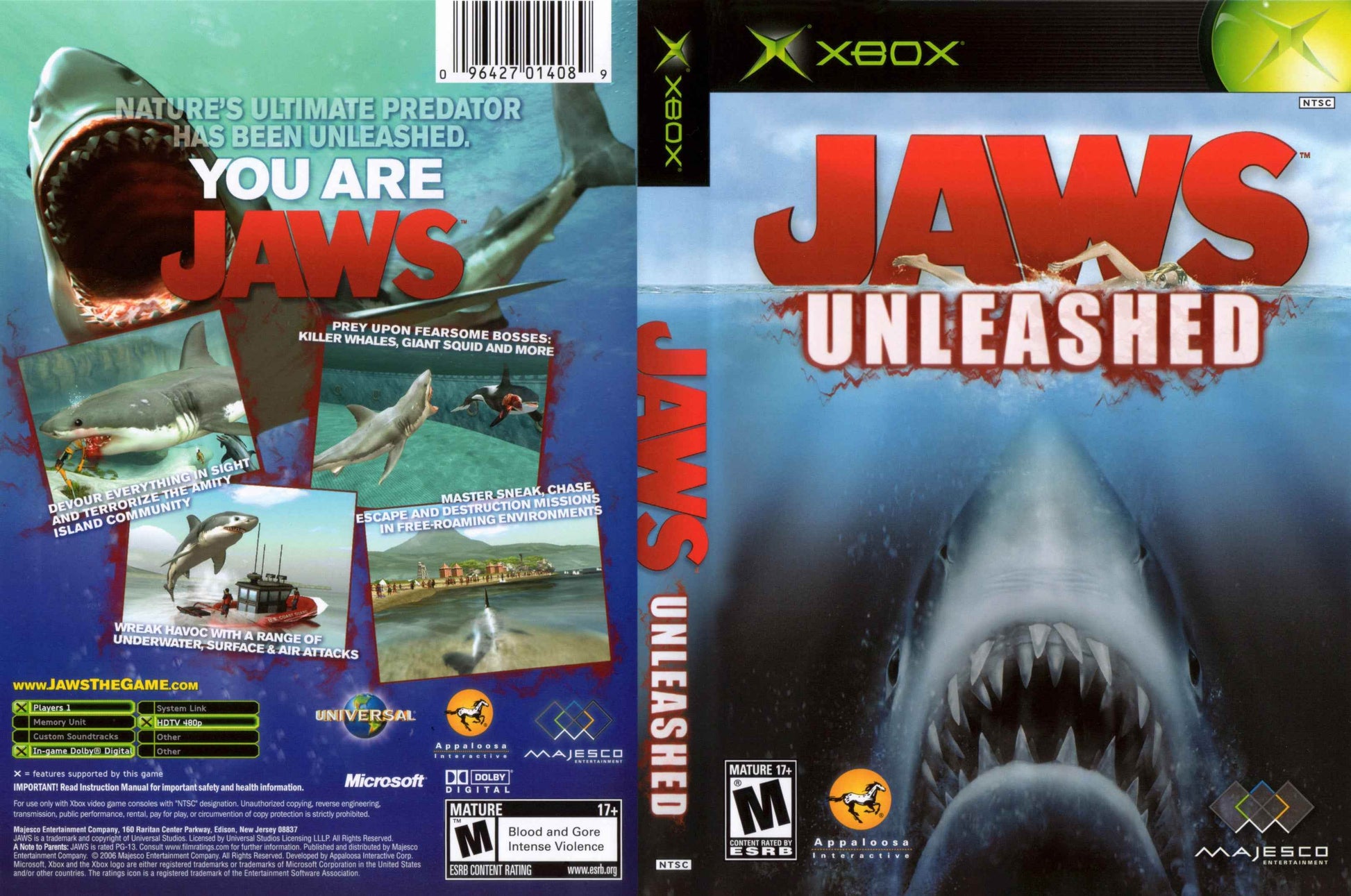 Jaws Unleashed Cover Art - WOI Solutions