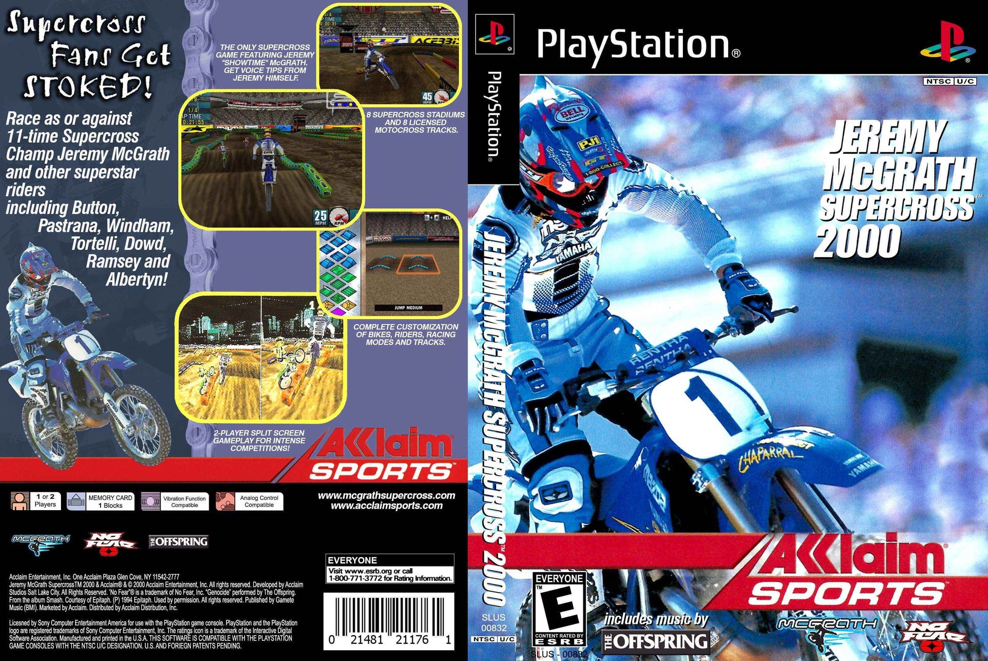 Jeremy McGrath 2000 Cover Art - WOI Solutions