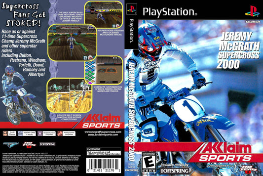 Jeremy McGrath 2000 Cover Art - WOI Solutions