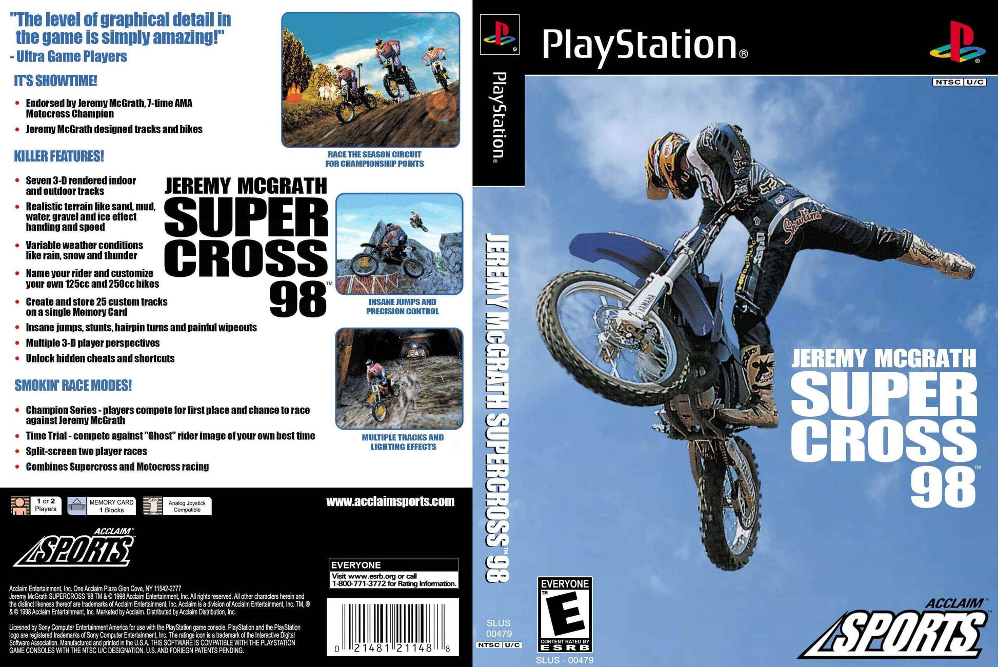 Jeremy McGrath 98 Cover Art - WOI Solutions
