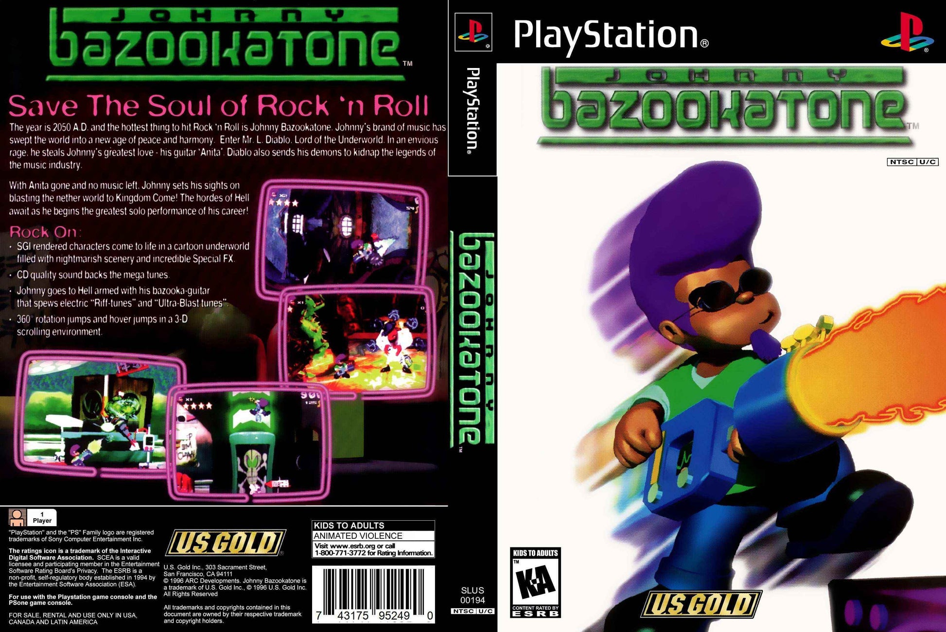 Johnny Bazookatone Cover Art - WOI Solutions