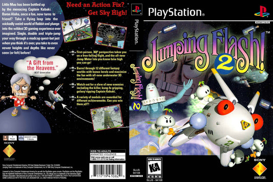 Jumping Flash 2 Cover Art - WOI Solutions