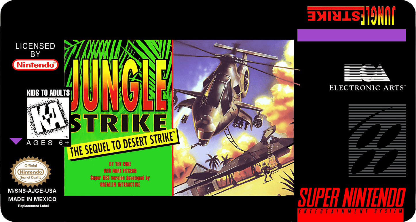 Jungle Strike Cover Art - WOI Solutions
