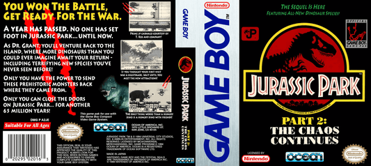 Jurassic Park 2 The Chaos Continues Cover Art - WOI Solutions