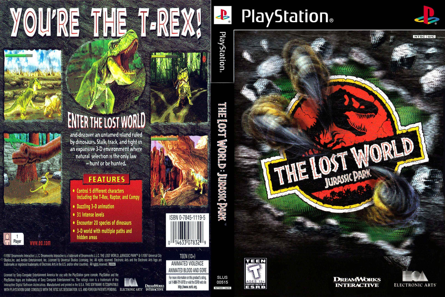 Jurassic Park Lost World Cover Art - WOI Solutions