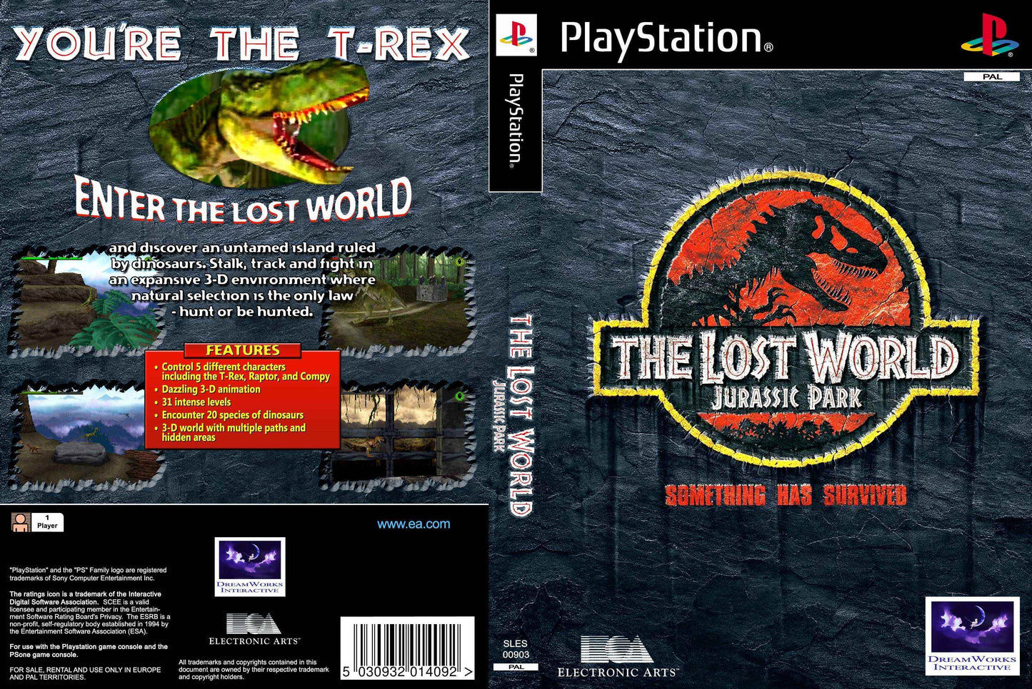 Jurassic Park Lost World Cover Art - WOI Solutions