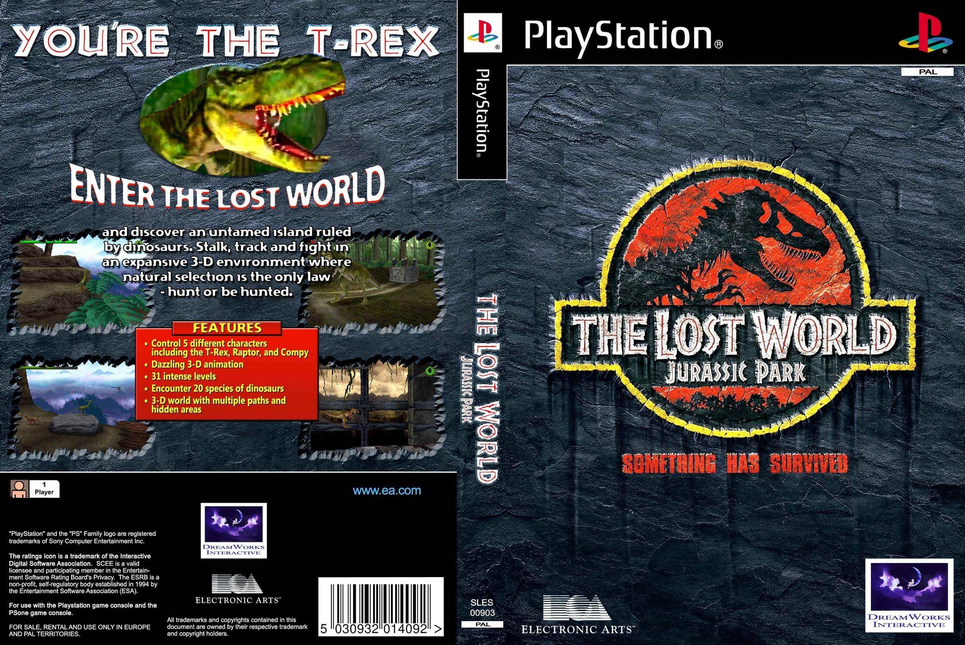 Jurassic Park Lost World Cover Art - WOI Solutions