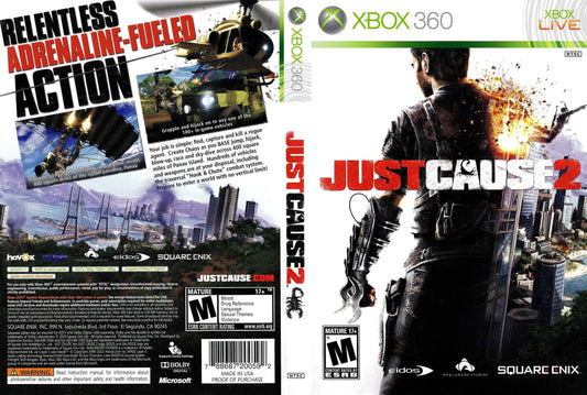 Just Cause 2 Cover Art - WOI Solutions