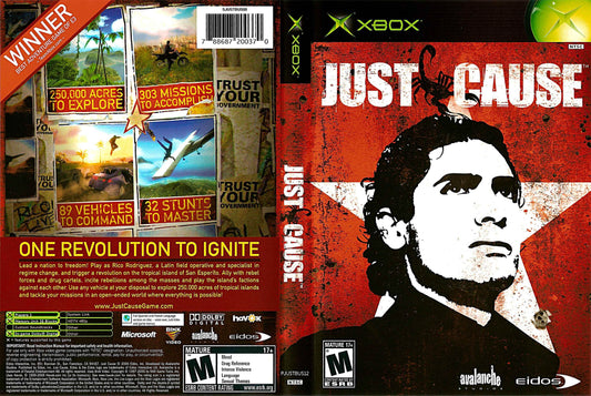 Just Cause Cover Art - WOI Solutions