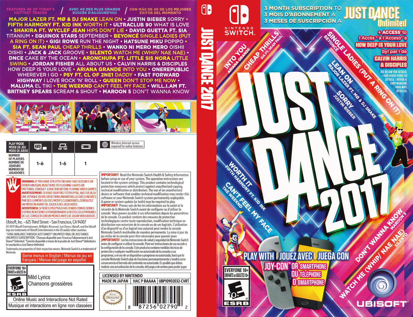 Just Dance 2017