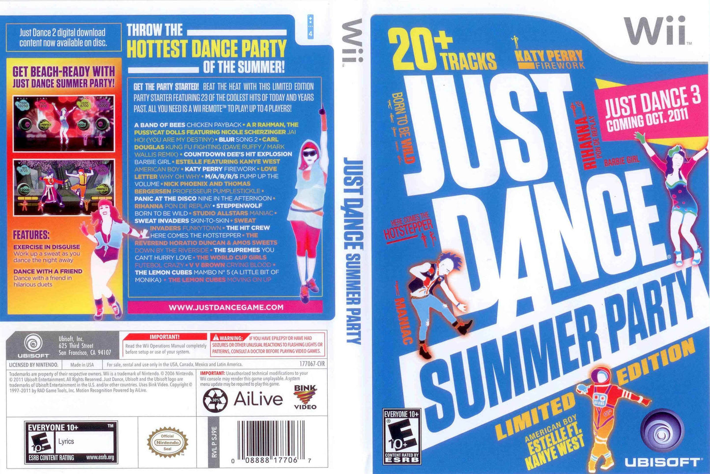 Just Dance Summer Party Cover Art - WOI Solutions