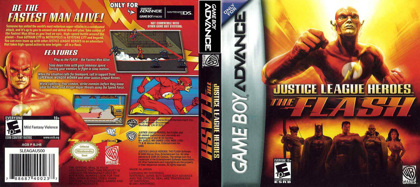 Justice League Heroes the Flash Cover Art - WOI Solutions