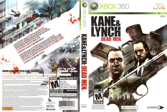 Kane & Lynch Dead Men Cover Art - WOI Solutions