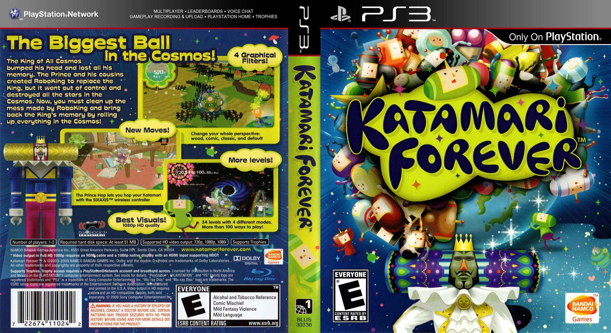 Katamari Forever Cover Art - WOI Solutions