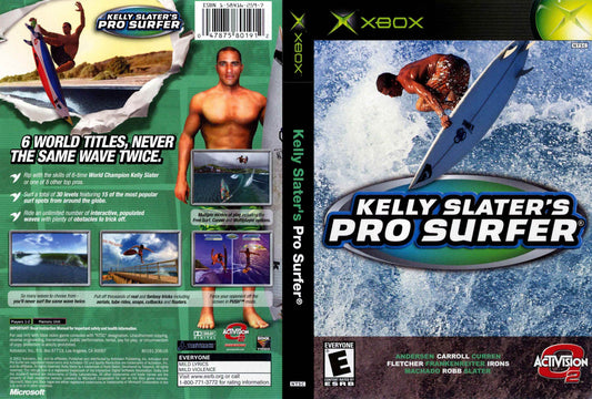Kelly Slater's Pro Surfer Cover Art - WOI Solutions