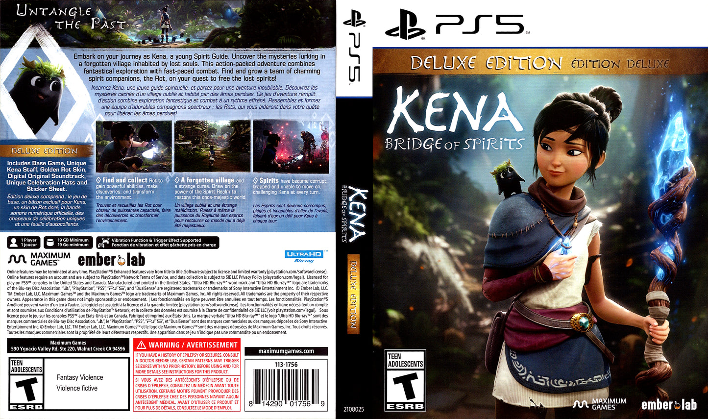 Kena Bridge of Spirits Deluxe Edition