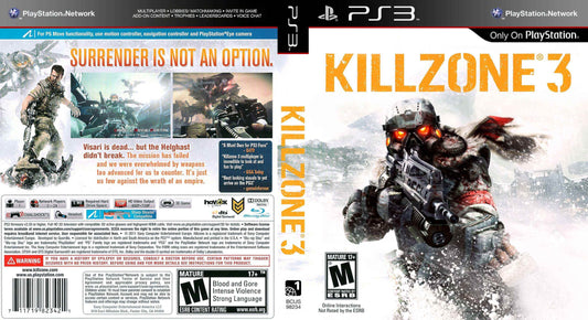 Killzone 3 Cover Art - WOI Solutions