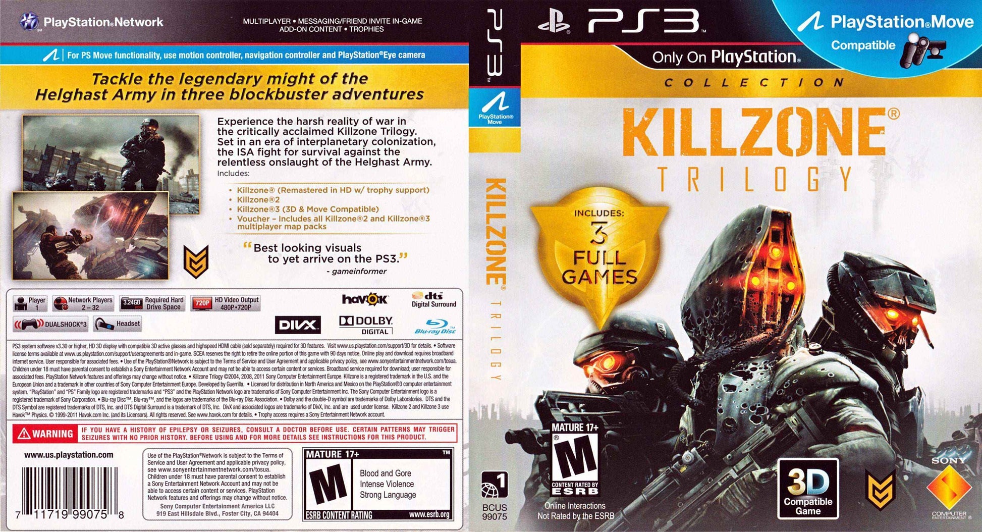 Killzone Trilogy Cover Art - WOI Solutions