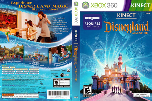 Kinect Disneyland Adventures Cover Art - WOI Solutions