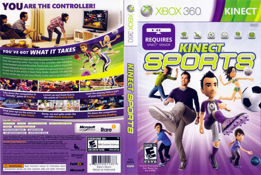 Kinect Sports Cover Art - WOI Solutions
