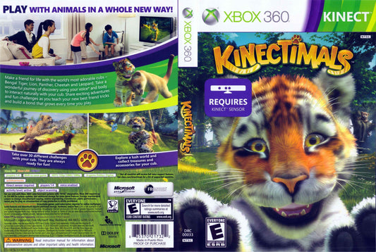 Kinectimals Cover Art - WOI Solutions