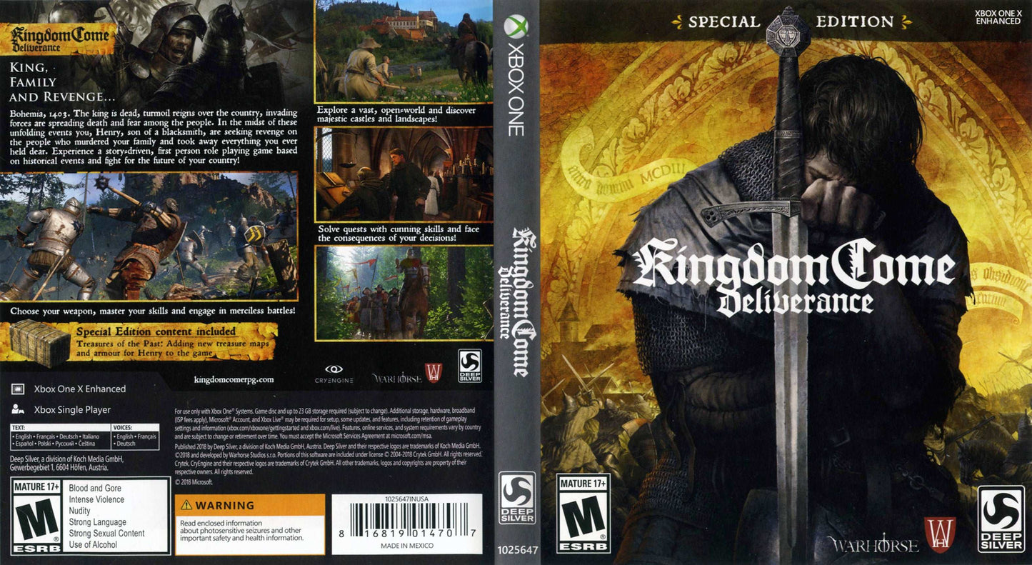 Kingdom Come Deliverance Special Edition