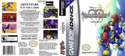 Kingdom Hearts Chain of Memories Cover Art - WOI Solutions