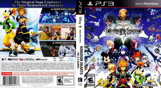 Kingdom Hearts HD 2.5 ReMix Cover Art - WOI Solutions
