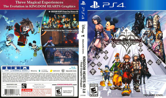 Kingdom Hearts HD 2.8 Final Chapter Prologue Cover Art - WOI Solutions