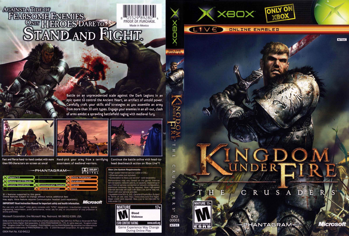 Kingdom Under Fire The Crusaders Cover Art - WOI Solutions