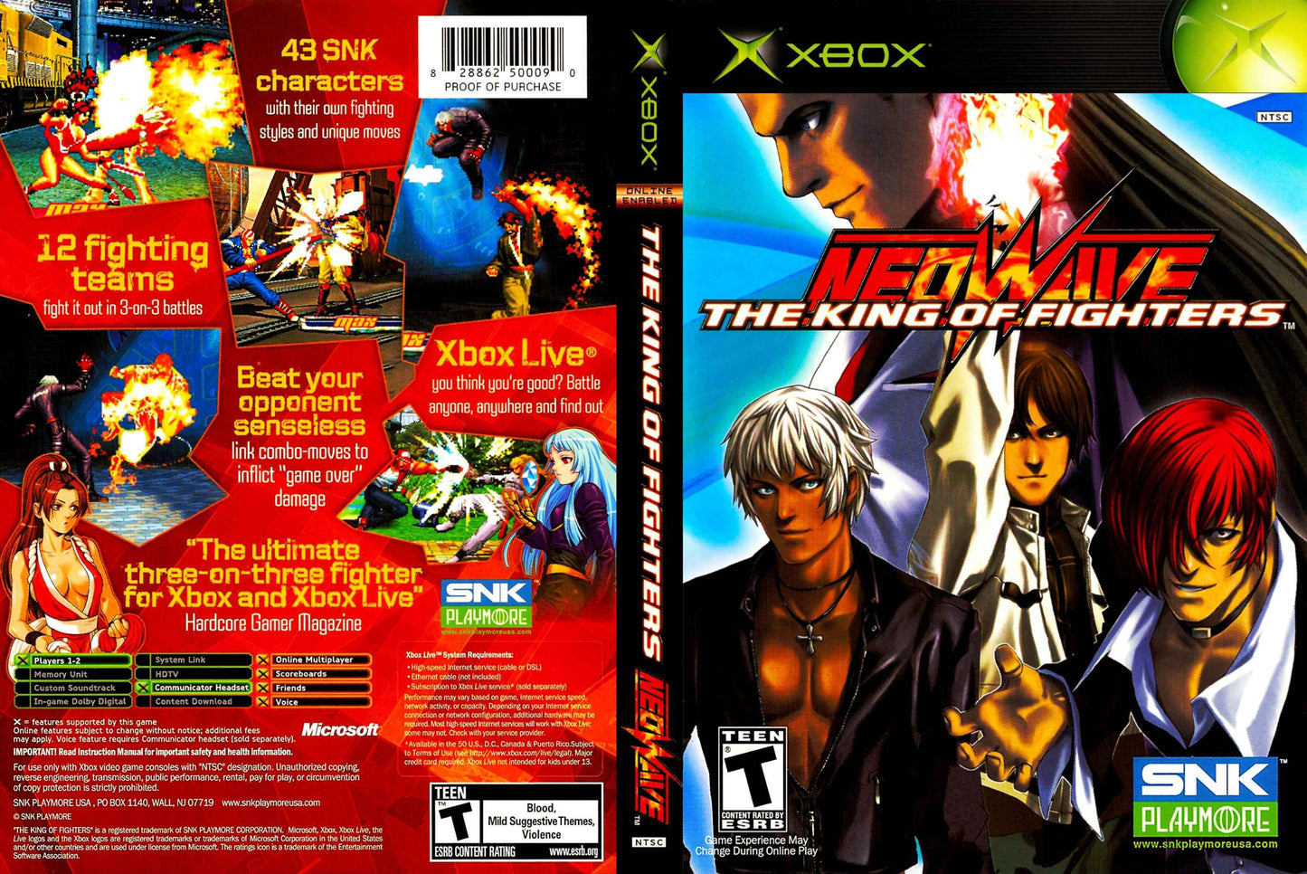 King of Fighters Neowave, The Cover Art - WOI Solutions