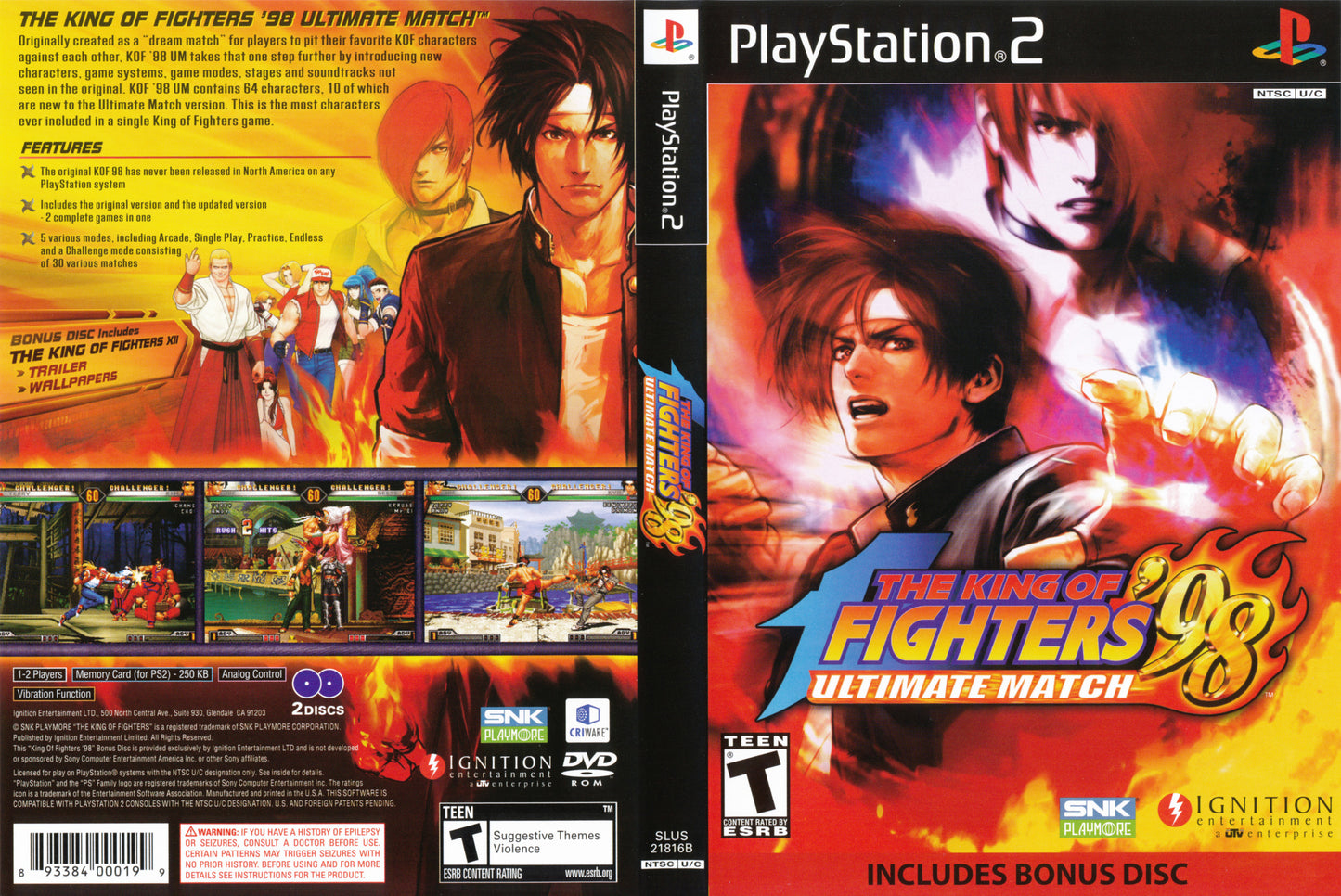 King of Fighters '98 Ultimate Match, The