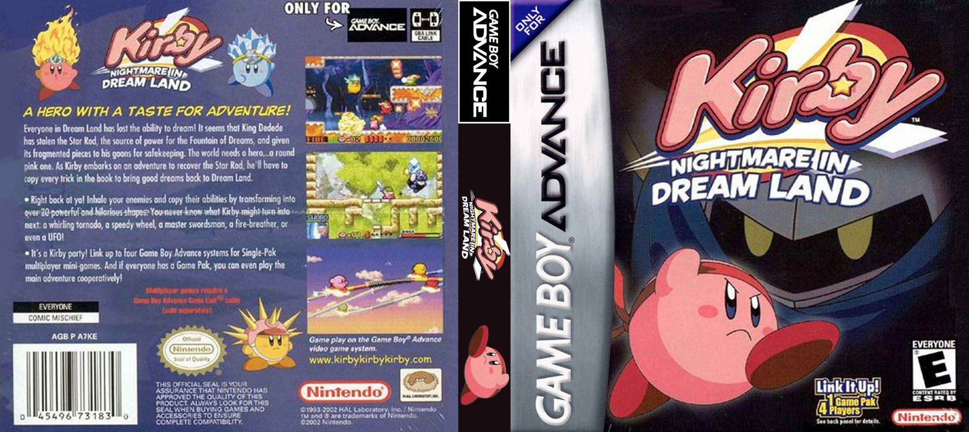 Kirby Nightmare in Dreamland Cover Art - WOI Solutions