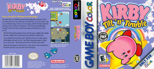 Kirby Tilt and Tumble Cover Art - WOI Solutions