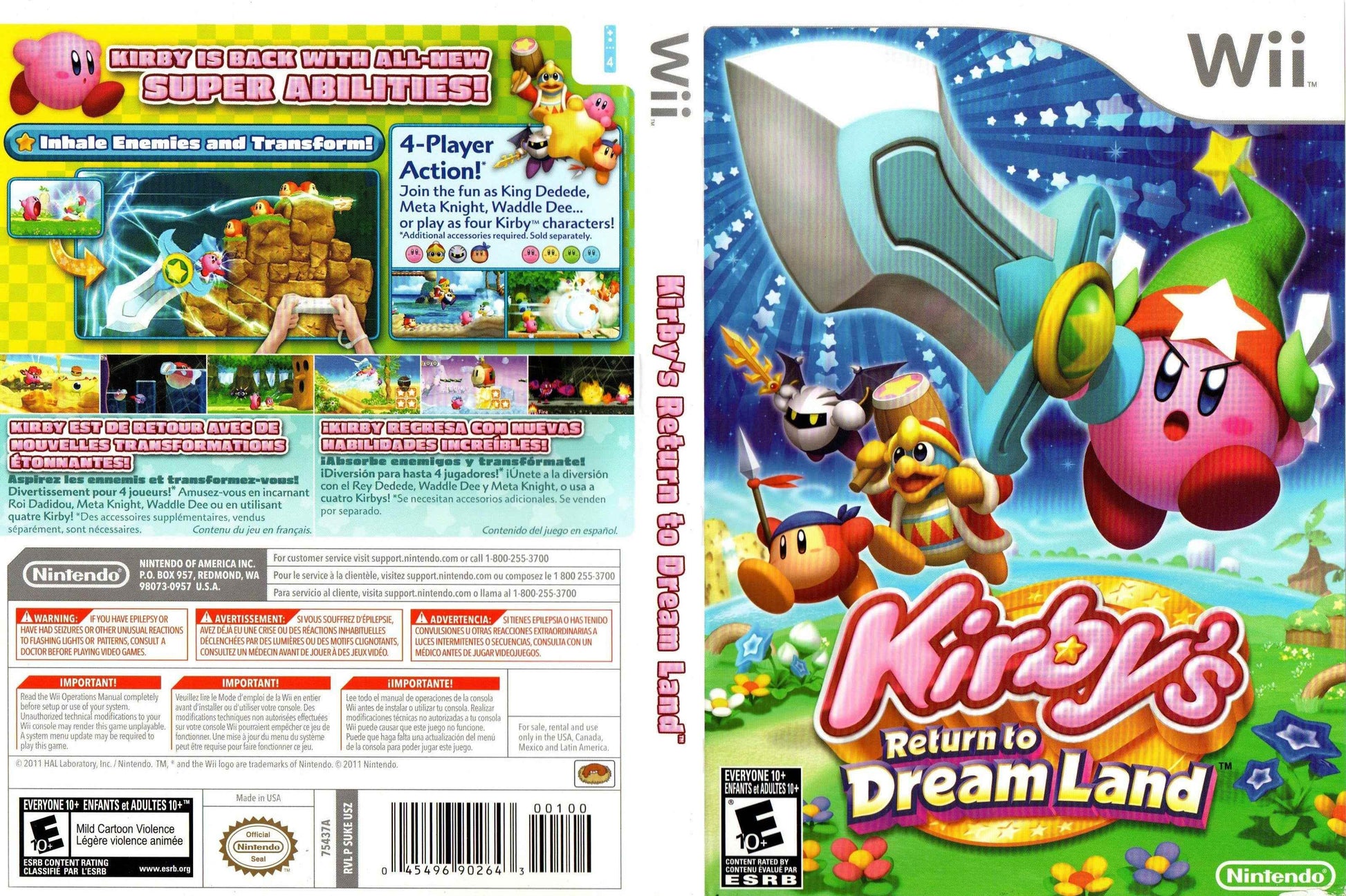 Kirby's Return to Dream Land Cover Art - WOI Solutions
