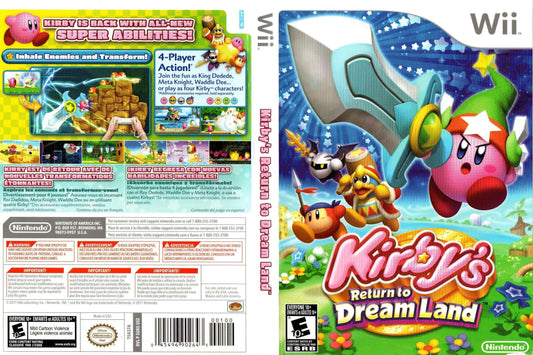 Kirby's Return to Dream Land Cover Art - WOI Solutions
